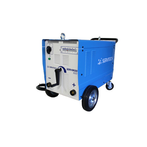 Poste à souder MMA - Servirod 600 - SERVITECH GROUP - triphasé / DC / entraînement du fil à 4 galets