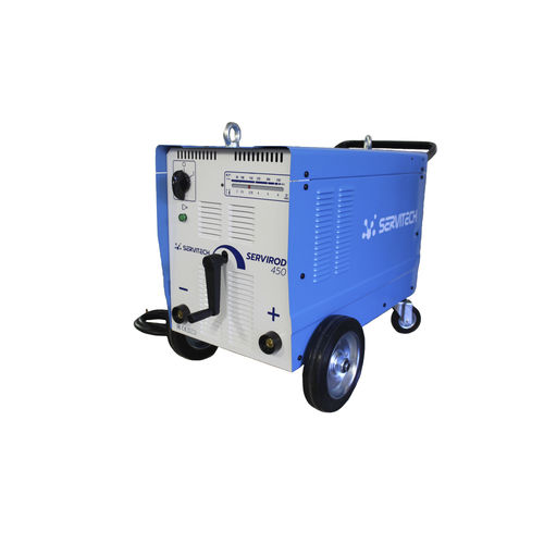 Poste à souder MMA - Servirod 450 - SERVITECH GROUP - triphasé / DC / entraînement du fil à 4 galets