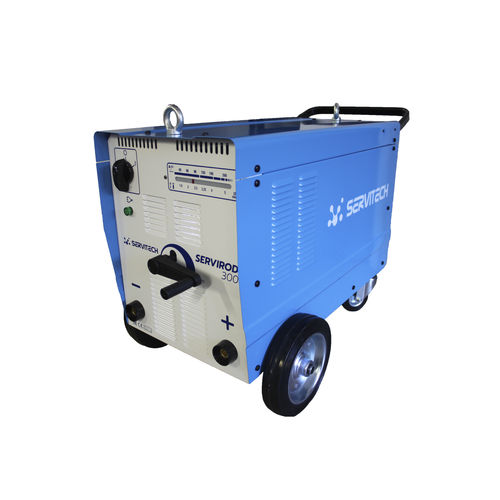 Poste à souder MMA - Servirod 300 - SERVITECH GROUP - triphasé / DC / entraînement du fil à 4 galets