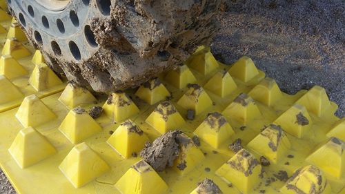 Tapis de propreté - MudStopper - Ground-Guards Ltd - désinfectant / en polyéthylène / d'extérieur