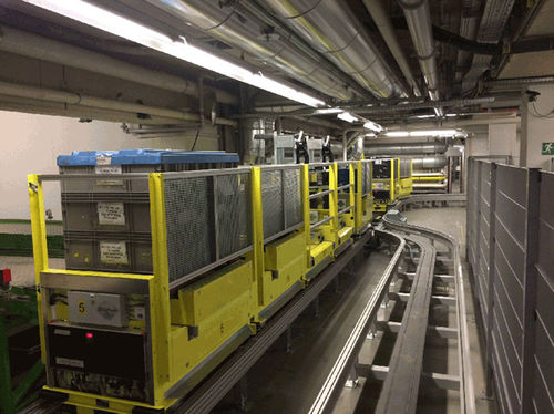 Véhicule guidé par rail de transfert - SpeedPorter® - RBS Förderanlagen GmbH