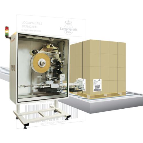 Étiqueteuse automatique - Logomatic 900 series - LOGOPAK FRANCE - de palettes / pour l'industrie pharmaceutique / pour l'industrie agroalimentaire