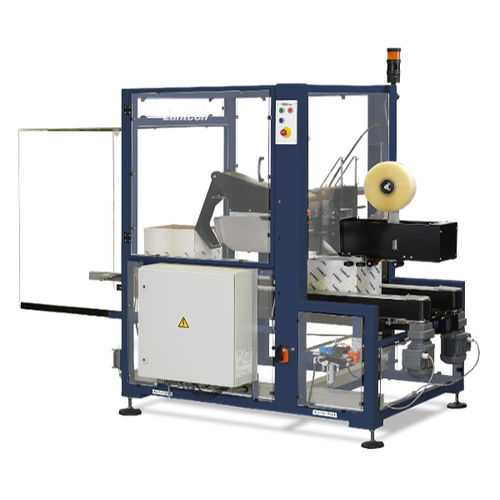 Fermeuse de caisses en carton à double rabats - CS-1000 - LANTECH - ruban adhésif / automatique