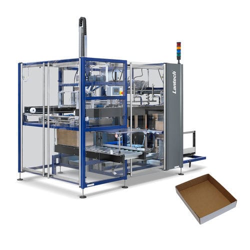 Barquetteuse automatique - TE-A series - LANTECH - par colle thermofusible