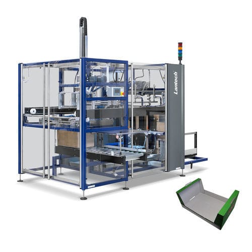 Barquetteuse automatique - TE-B - LANTECH - à grande vitesse / de cartons