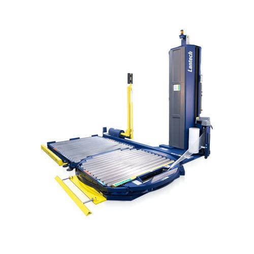 Banderoleuse à plateau tournant - Q300XT Plus - LANTECH - semi-automatique / de palettes / avec rouleaux motorisés