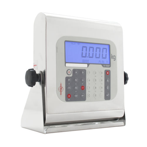 Indicateur de pesage numérique - BM1000 Top series - Balancas Marques Jose Pimenta Marques Lda. - benchtop / RS-232 / en acier inoxydable