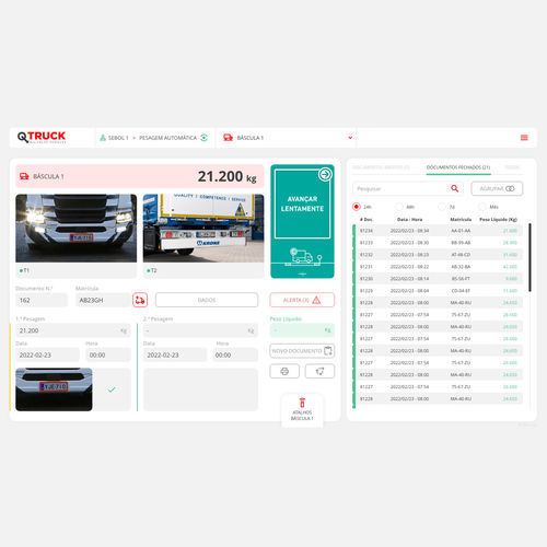 Logiciel de gestion - QTRUCK - Balancas Marques Jose Pimenta Marques Lda. - de visualisation / d'acquisition / pour camion
