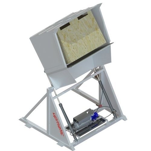Basculeur hydraulique - KKG 1600  - Bernhard Upmann Verpackungsmaschinen GmbH & Co. KG - de caisses / pour l'industrie agroalimentaire