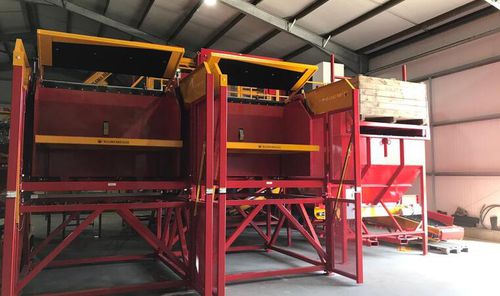 Basculeur hydraulique - BKK 2015 DUO - Bijlsma Hercules BV - de caisses / pour l'industrie agroalimentaire