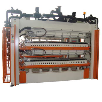 Presse hydraulique - Langzauner - de formage RTM / pour ski / à piston ascendant