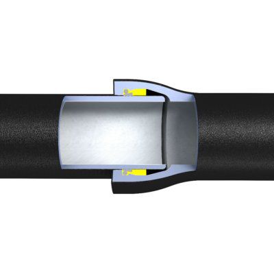 Raccord hydraulique - American Flow Control - pneumatique / à emboîtement / en caoutchouc