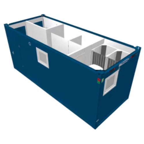 Conteneur sanitaire - CONTAINEX Container-Handelsgesellschaft m.b.H.