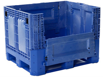 Caisse-palette en plastique - BG, BL series - Buckhorn - de stockage / pliable
