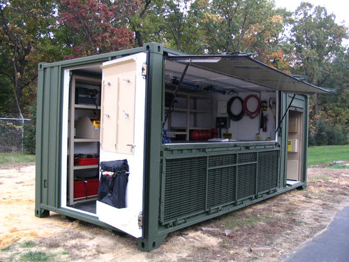 Abri de stockage en acier - SB866.0.PLS series - Sea Box