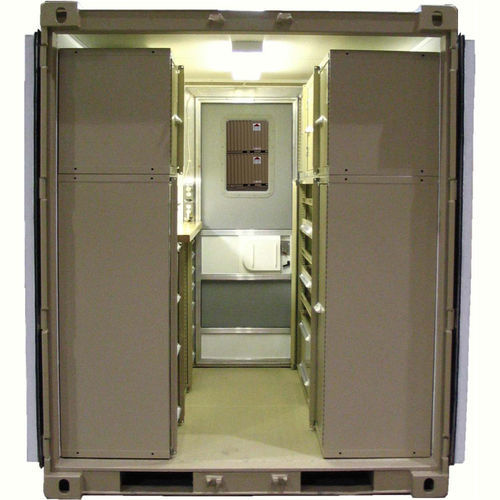 Abri de stockage en acier - SB822.0.WS - Sea Box - mobile