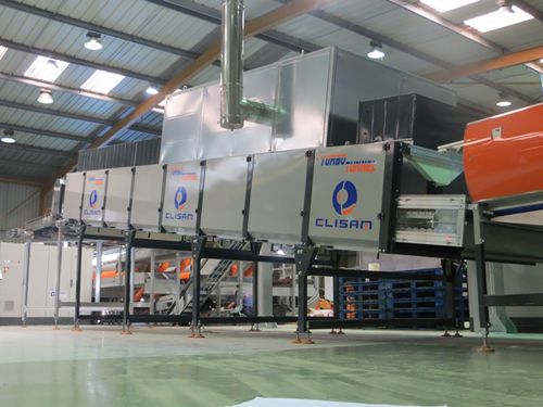Tunnel de séchage pour l'industrie agroalimentaire - Elisam s.r.l.