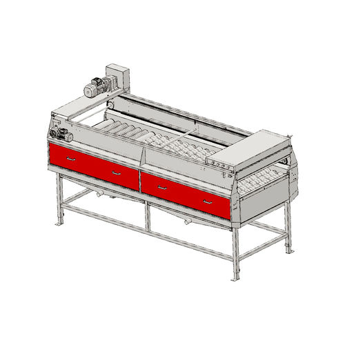 Machine de brossage de fruits et de légumes - Ser.mac s.r.l.