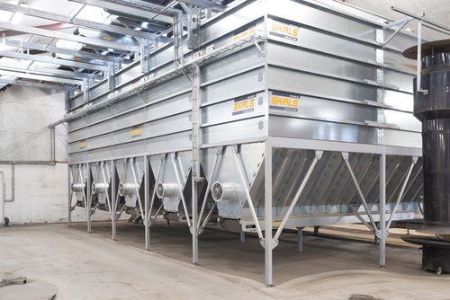 Silo de remplissage - AVN series - SKALS - pour constructions / convoyeur / en inox