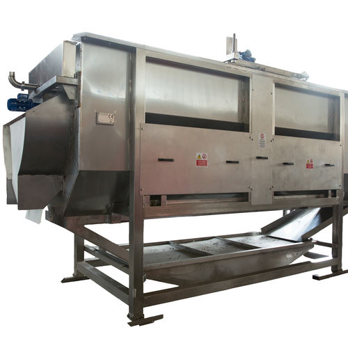 Laveuse agro-alimentaire à tambour - Alutec Food CAMPESATO® - de pommes de terre / de tubercules / pour fruits