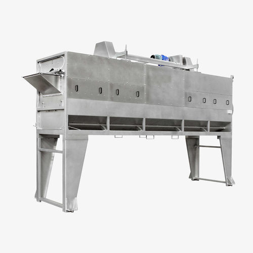 Laveuse agro-alimentaire à tambour - Alutec Food CAMPESATO® - de pommes de terre / de tubercules / pour fruits