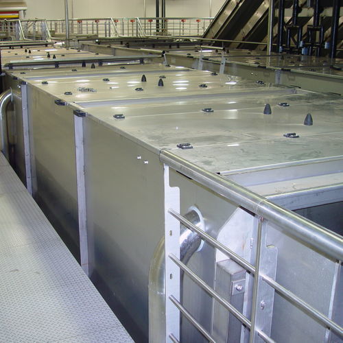 Tunnel de refroidissement pour légumes - Alutec Food CAMPESATO® - pour fruits
