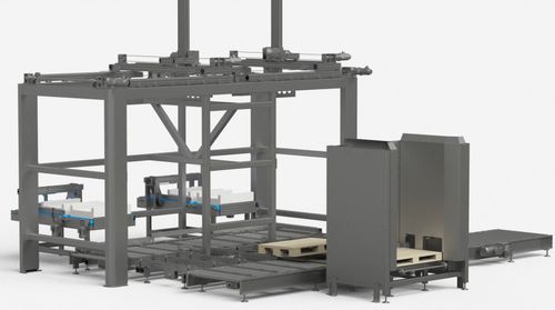 Palettiseur pour casiers plastiques - Alutec Food CAMPESATO® - automatique / cartésien / pour l'industrie agroalimentaire