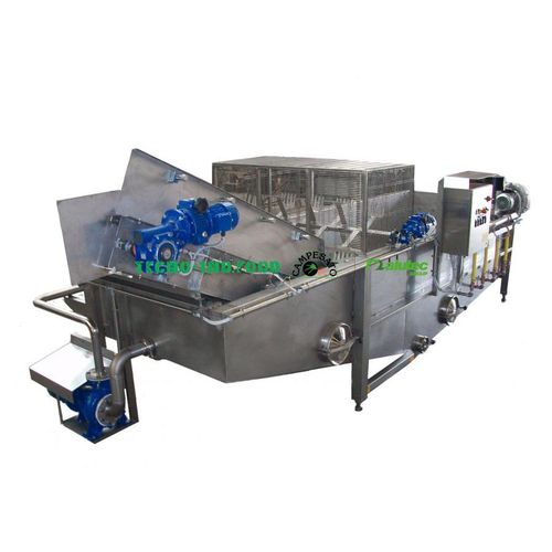 Laveuse de légumes - Alutec Food CAMPESATO® - à bande / à air