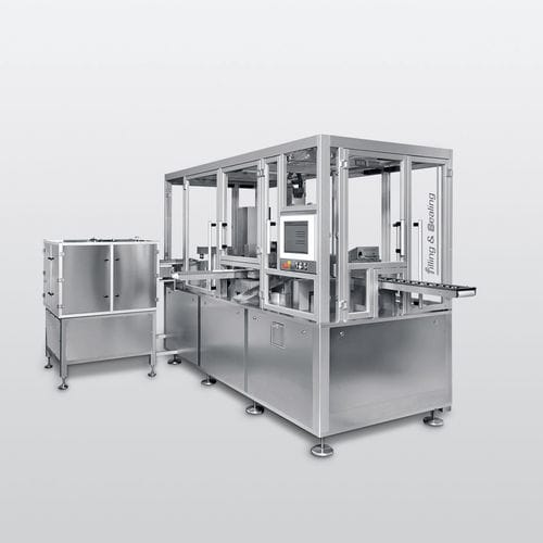 Remplisseuse operculeuse automatique - LLT - HOEFLIGER - thermique / de sacs / de bouteilles
