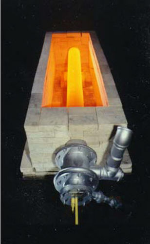 Brûleur à tube radiant - 2301 series - Bloom Engineering - à gaz naturel / à combustion indirecte