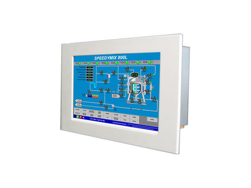 Panel PC rétroéclairage à LED - PSW010 - PANEL Srl - à écran tactile résistif / TFT LCD / 12"