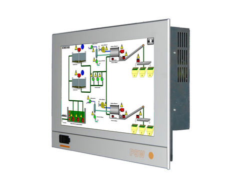 Panel PC rétroéclairage à LED - PSW015 - PANEL Srl - TFT LCD / à écran tactile résistif / 15.6"