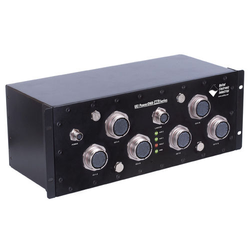 Châssis rackable - DNR-MIL-02 - UEI - United Electronic Industries - compact / 12 emplacements / durci