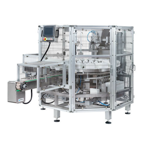Remplisseuse automatique - V80-S - G.N.A. S.R.L. - de barquettes / pour produits alimentaires / pour l'industrie agroalimentaire