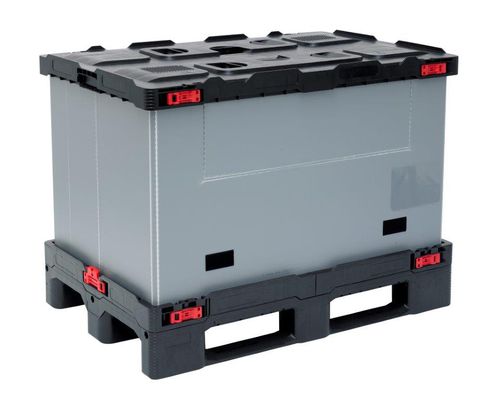 Conteneur IBC en plastique - SF 800 SP - Gamma Wopla - empilable / pliable