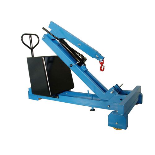 Grue d'atelier hydraulique - MKS 550 G - JHT - télescopique / à contrepoids / compacte