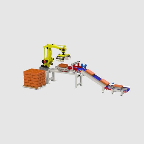 Palettiseur robotisé - RoboPal S - Intec - pour caisses / pour l'industrie alimentaire et de la boisson / automatique