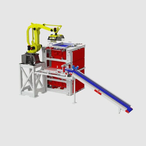 Palettiseur robotisé - RoboPal P - Intec - couche par couche / de cartons / pour l'industrie agroalimentaire