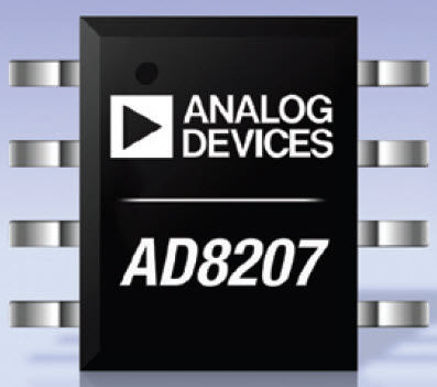 Circuit intégré amplificateur de tension - AD8207 - Analog Devices - différentiel / haute tension / PWM