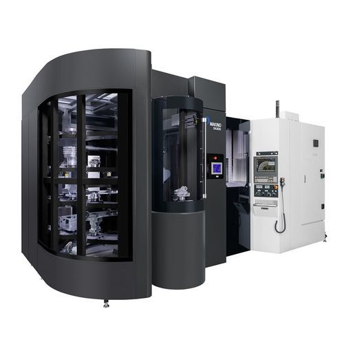 Centre d'usinage CNC 5 axes - DA300 Automation Package - MAKINO Milling Machine - vertical / avec changeur de palettes intégré / à grande vitesse