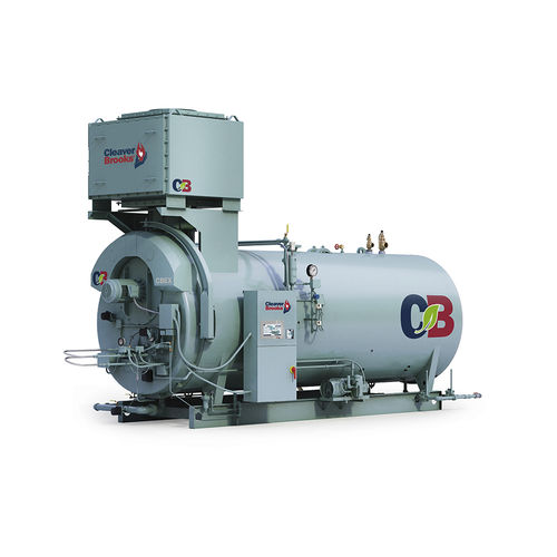 Chaudière à vapeur - CBEX series - Cleaver-Brooks - d'eau chaude / à gaz naturel / à fuel
