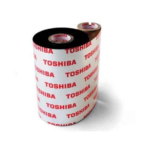 Ruban à transfert thermique résine - Toshiba AS1 - VanDerEng B.V. - pour imprimantes d'étiquettes / pour plastique / noir
