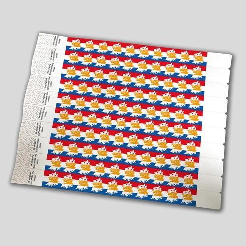 Bracelet de sécurité tyvek - King's Day - VanDerEng B.V.