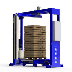 Banderoleuse à bras tournant - VAW - Verbruggen Palletizing Solutions - verticale / automatique / à frein électromagnétique
