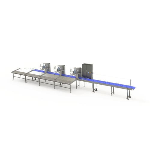 Système de tri pour l'industrie agroalimentaire - ZTI smart machines - à bande