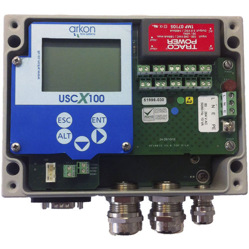 Transmetteur de débit à ultrasons - USCX100 - Arkon Flow Systems - électromagnétique / volumique / pour liquide