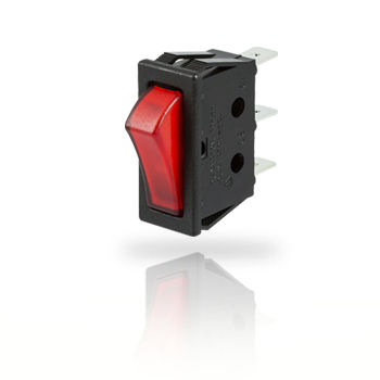 Interrupteur à bascule - TR Series - ZF switches and sensors - à ressort / unipolaire / lumineux