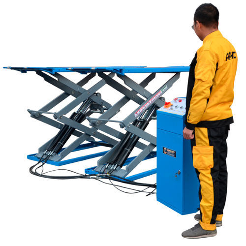 Pont élévateur à ciseaux - AA-SL301 - AA4C Automotive Co., Ltd. - 3 tonnes / hydraulique / pour voiture