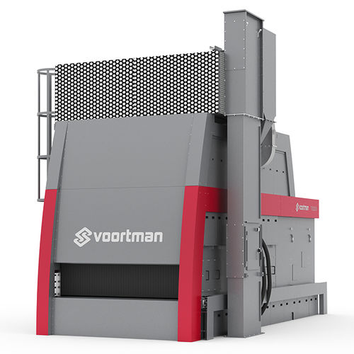 Grenailleuse à convoyeur à rouleaux - VSB series - Voortman Steel Machinery - pour métal / pour profilés / de tôles
