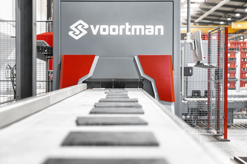 Système de tri automatique - Voortman Steel Machinery - à tôle